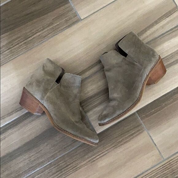 Cole Haan Abbott cutout suede booties - Picture 4 of 4